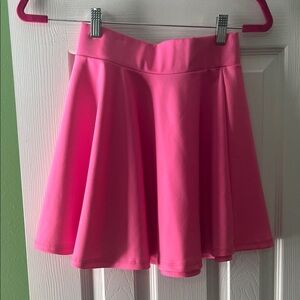 Pink Flared Women's Skirt